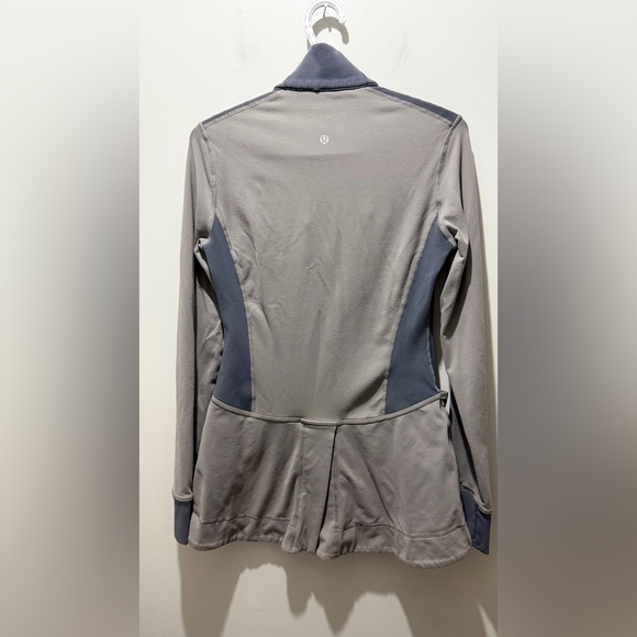 Rare Lululemon Alluring Form Jacket - Grey & Blue - Picture 6 of 9